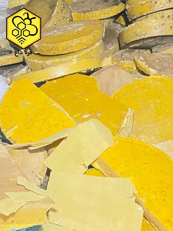 خرید موم زرد سرپولکی