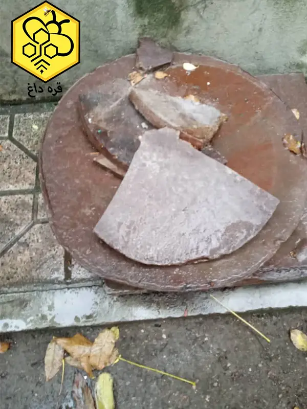 موم ورقه ای آجدار عمده