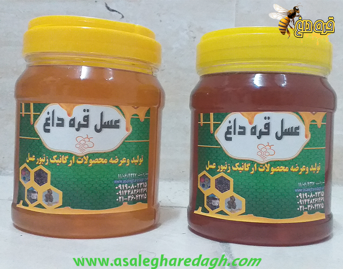 عسل طبیعی با حلب