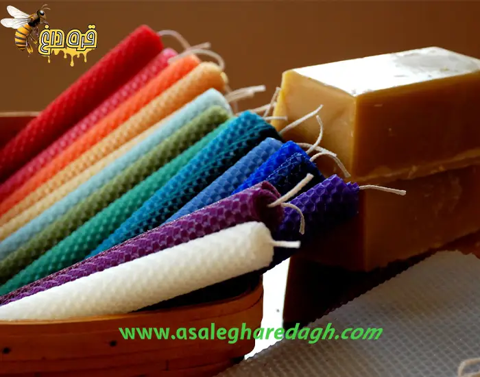 موم ورق رنگی برای شمعسازی
