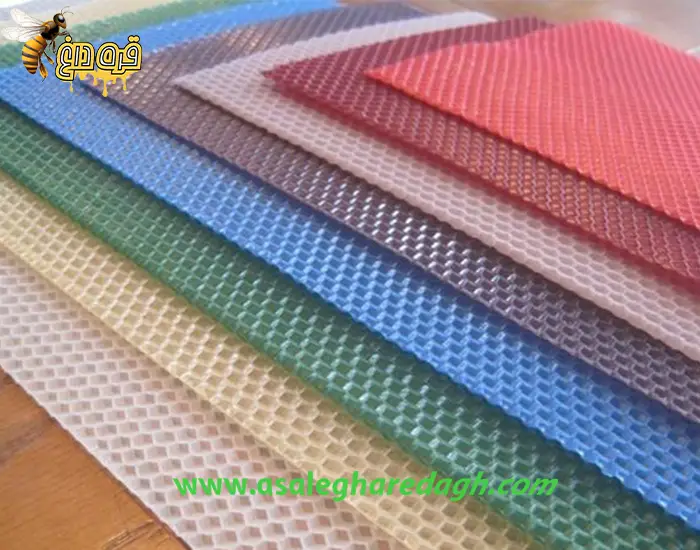 موم ورق رنگی برای شمعسازی