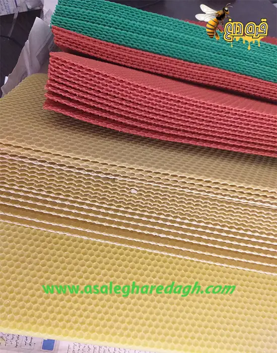 موم ورق رنگی برای شمعسازی