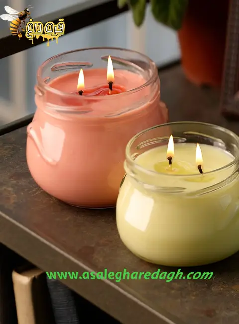 فروش عمده موم طبیعی شمع