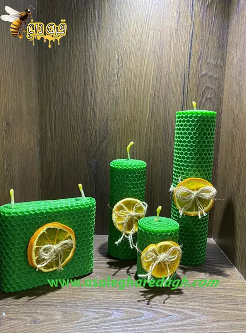 فروش عمده موم طبیعی شمع