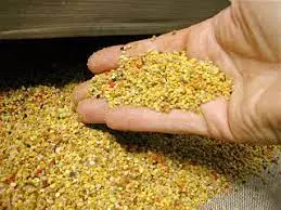 گرده گل تازه بدون آلرژی