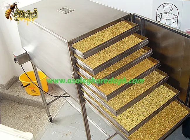 گرده گل الک شده