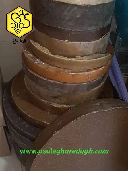 موم ورق عسل رنگی