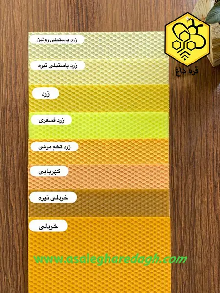 فروشنده عمده موم ورقی