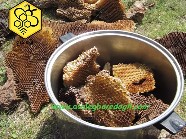 موم طبیعی رنگ زرد