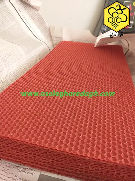 ورق موم رنگی طبیعی