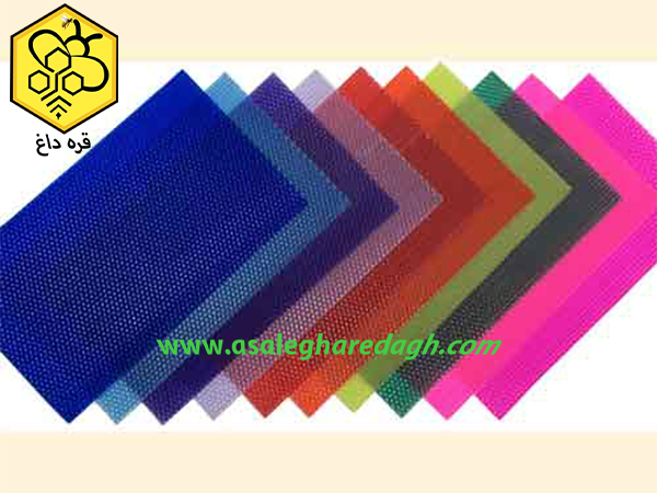 موم ورق طبیعی رنگی