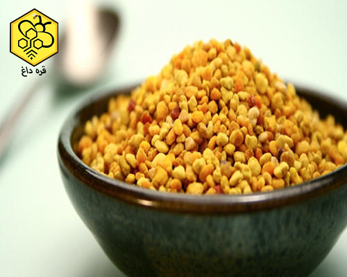 گرده گل تمیز شده