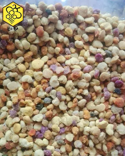 گرده گل تمیز شده